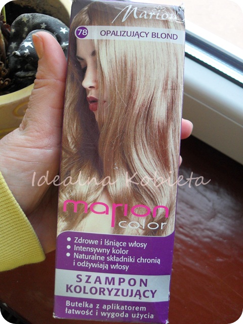 marion color szampon koloryzujący 78 opalizujący blond