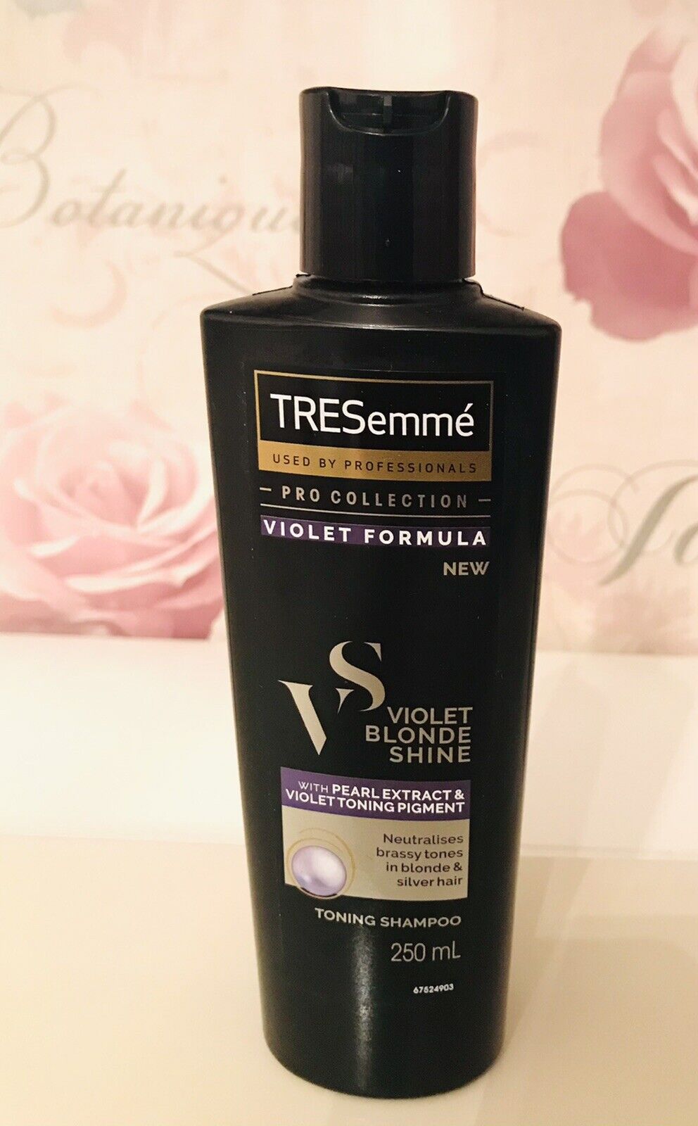 tresemmé violet blonde shine szampon