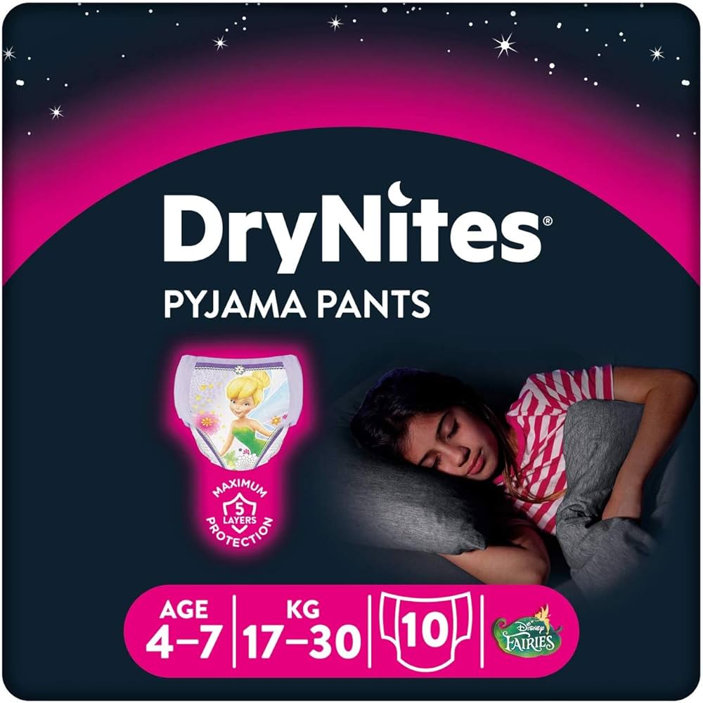 huggie drynites pampers pyjama