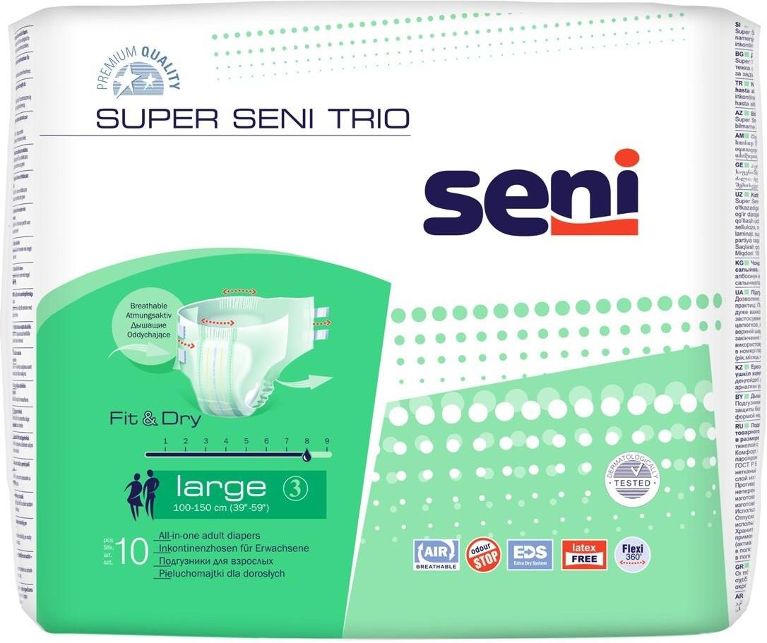 pieluchy super seni trio large cena