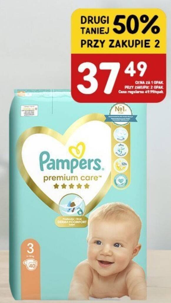 aktualne promocja na pampers premium care