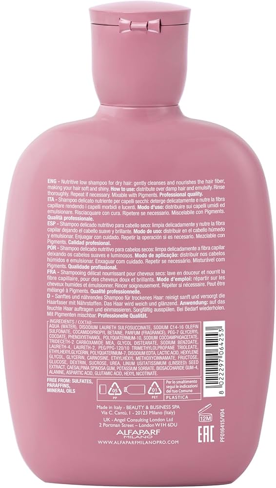 alfaparf semi di lino moisture szampon do włosów 1000ml