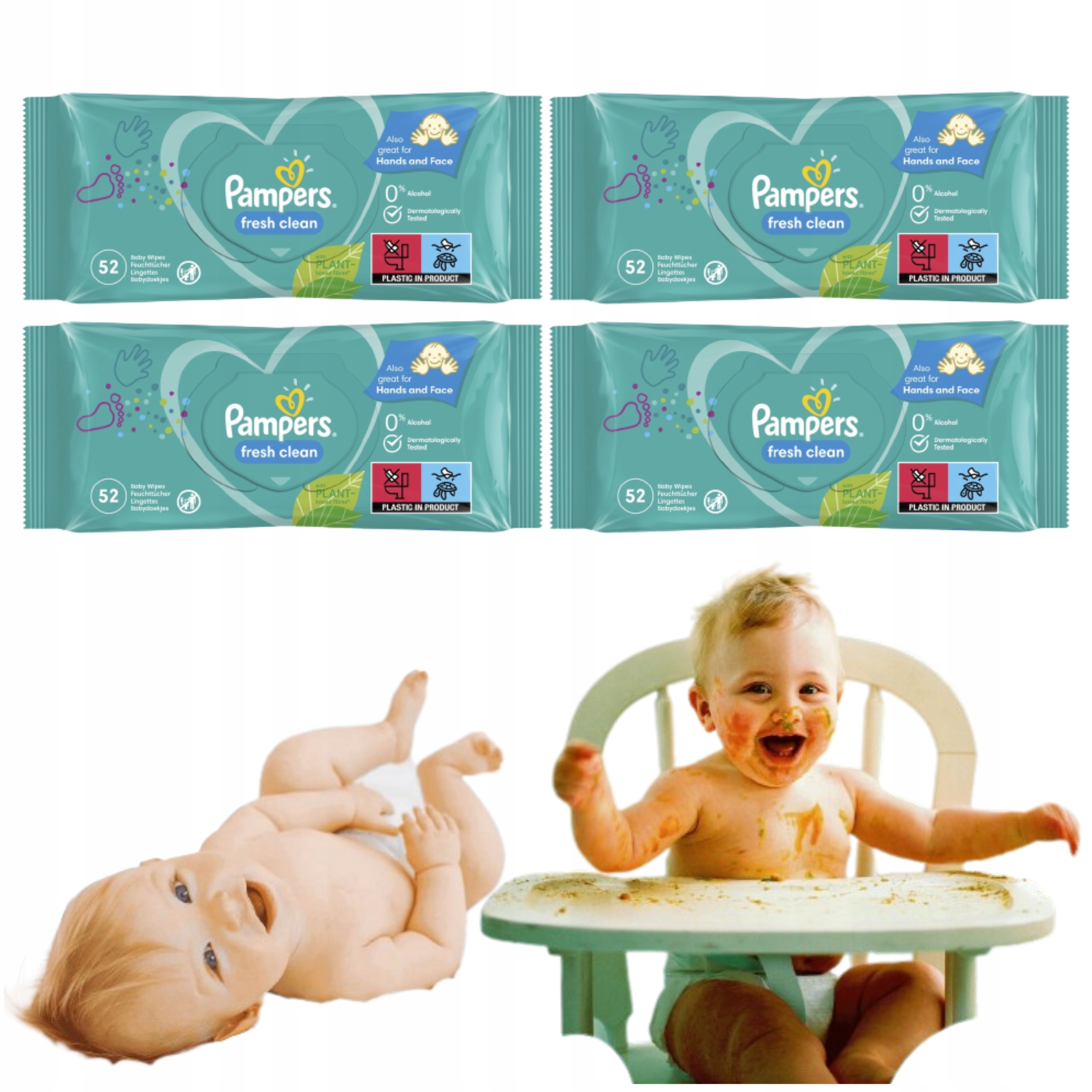 allegro chusteczki pampers