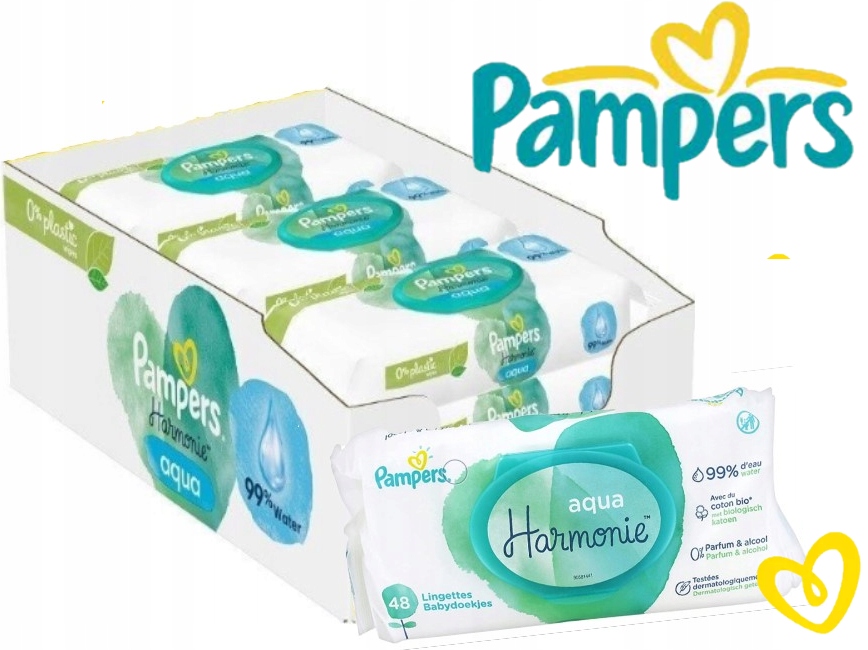 allegro chusteczki pure water pampers