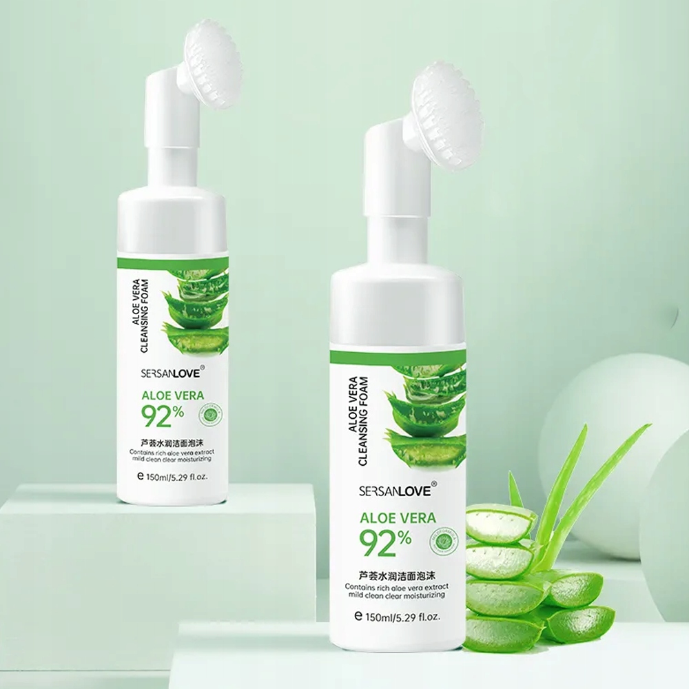 aloe foam pianka oczyszczająca do twarzy