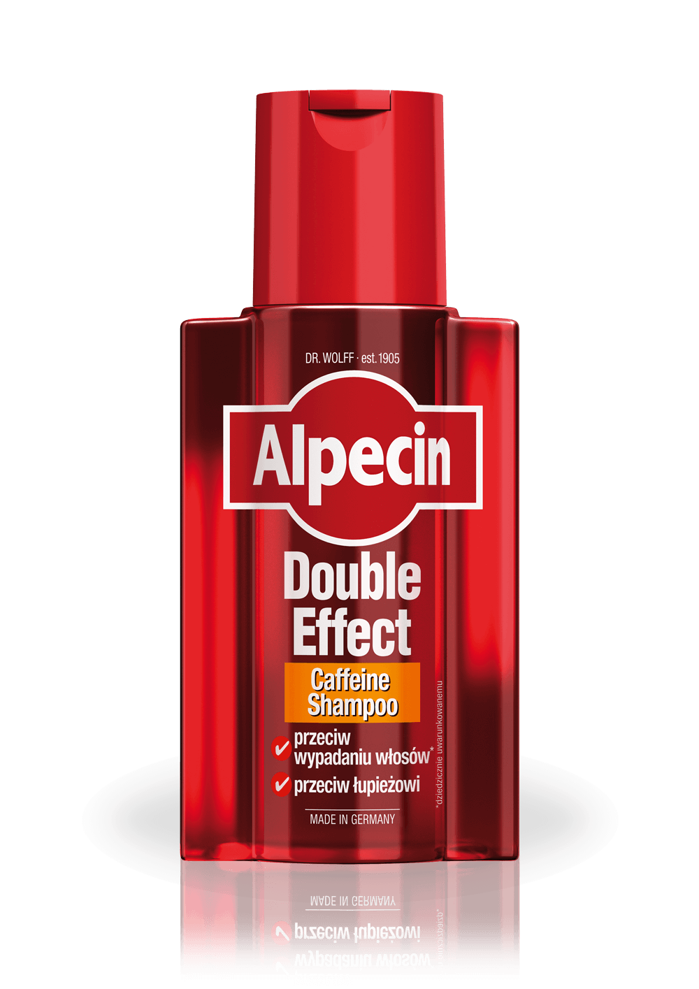 alpecin double effect szampon kofeinowy o podwójnym działaniu 200 ml