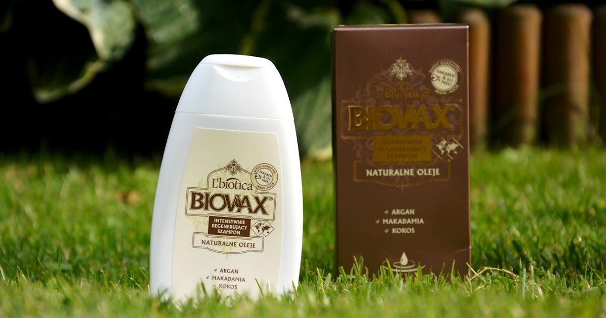 argan makadamia kokos biovax szampon