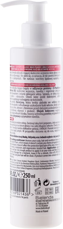 artisti professional color keratin keratynowa odżywka do włosów farbowanych cena