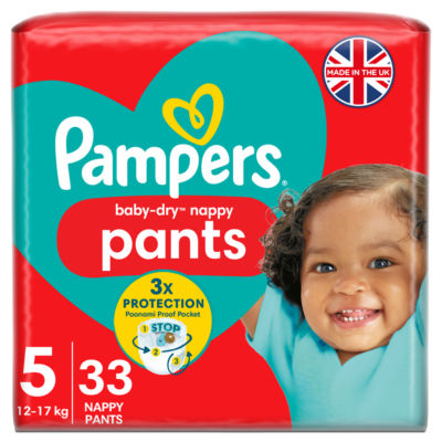 asda giga pack pampers size 5