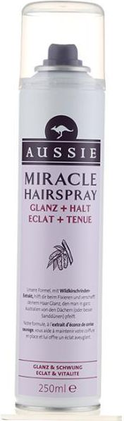 aussie miracle hairspray lakier do włosów