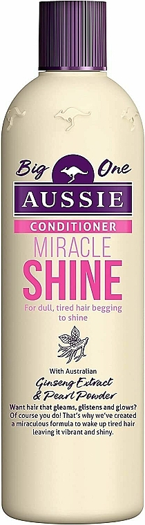 aussie miracle shine odżywka do włosów