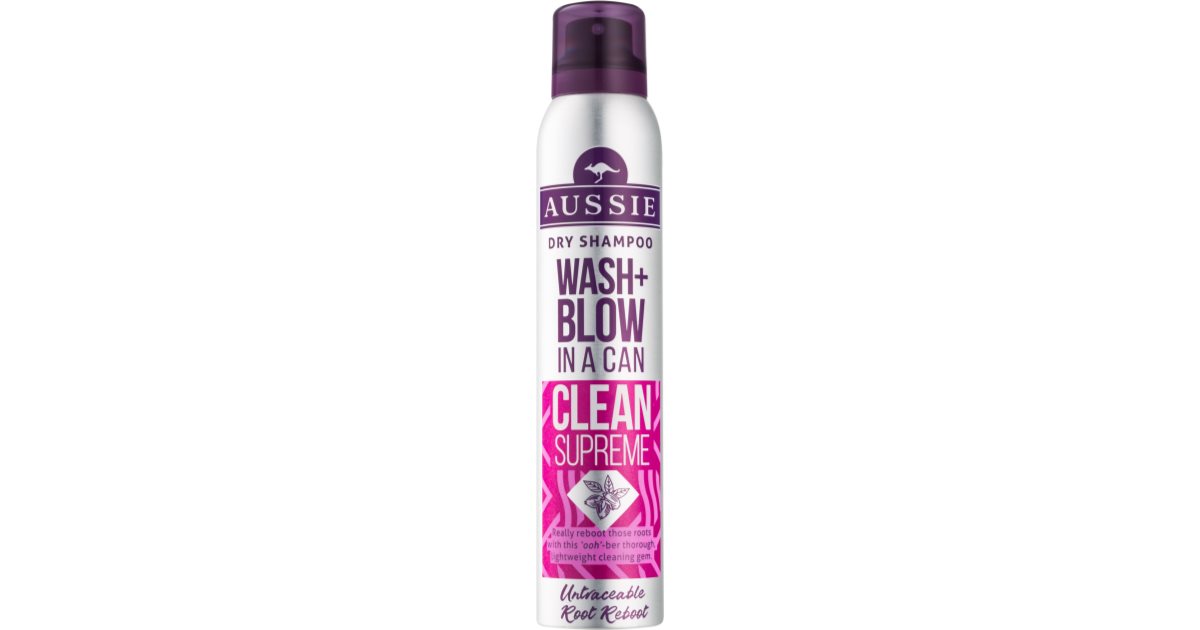 aussie suchy szampon wash blow