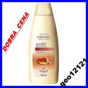 avon naturals szampon mango i imbir