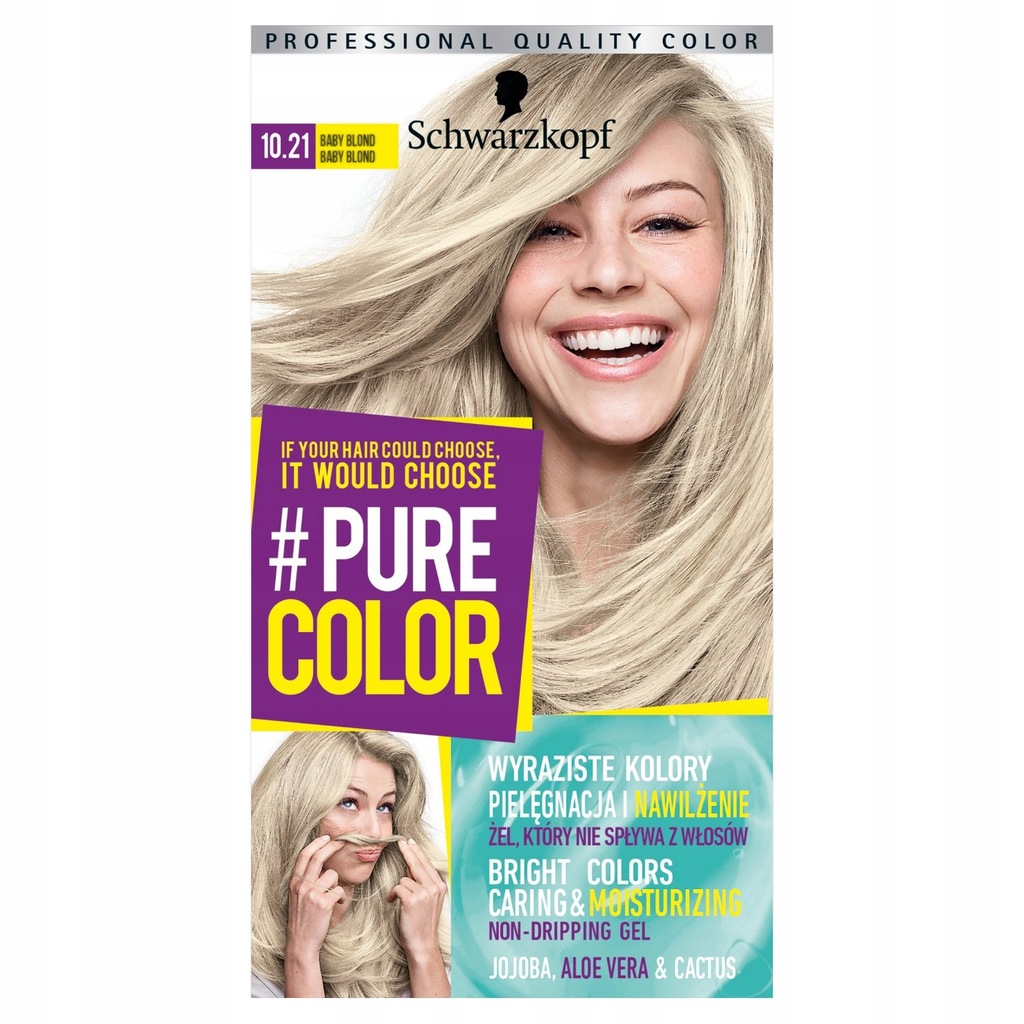 szampon schwarzkopf pure color baby blond