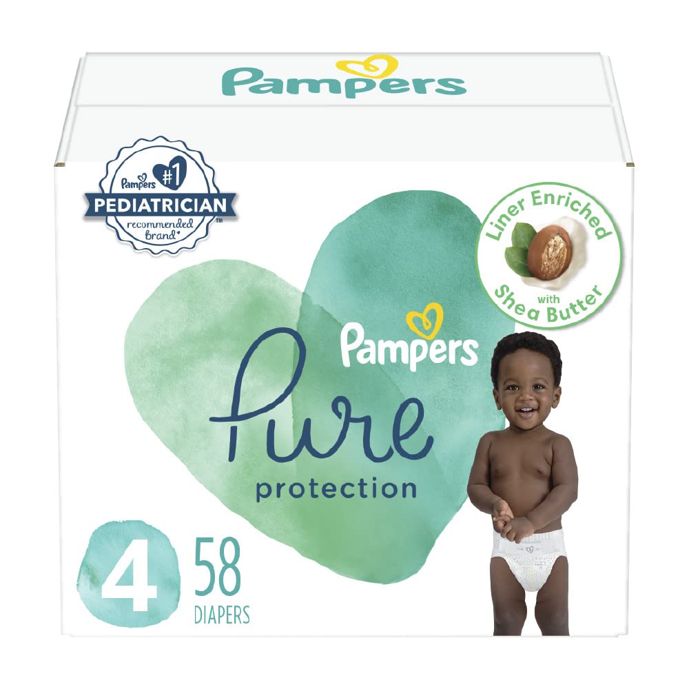 pampers pure size 4