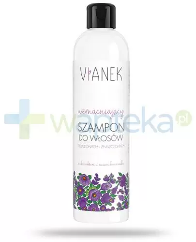 vianek wzmacniający szampon do włosów z kozieradką 300ml