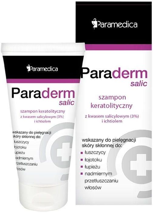 paraderm salic szampon keratolityczny z kwasem salicylowym i ichtiolem 150g