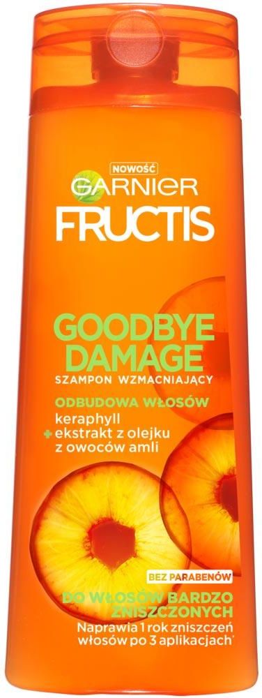 garnier szampon do włosów odbudowa