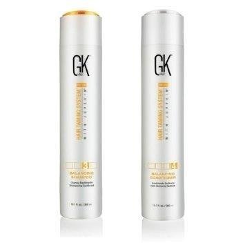 odżywka i szapmon do włosów global keratin