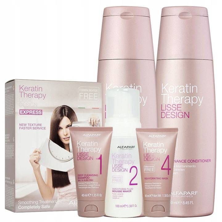 alfaparf keratin therapy lisse design szampon do włosów 250ml odzywka