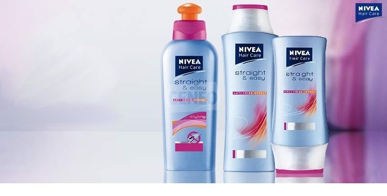 nivea szampon prostująca włosy