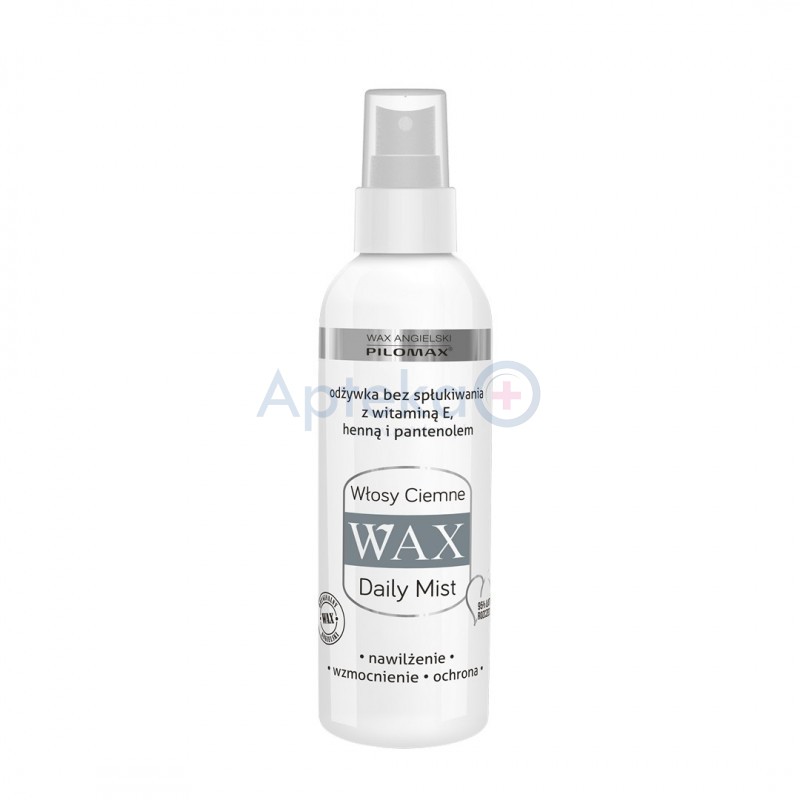 odżywka spray do włosów ciemnych wax daily mist 200ml