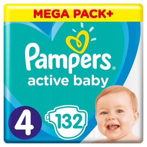 pampers active baby mega pack