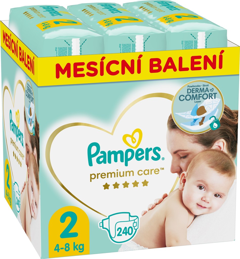 g pampers premium care 2 240 szt