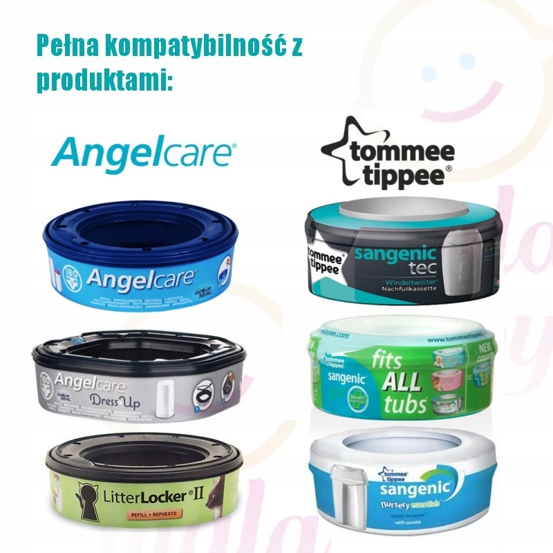 zamienniki tomme tippee wkłady do kosza na pieluchy