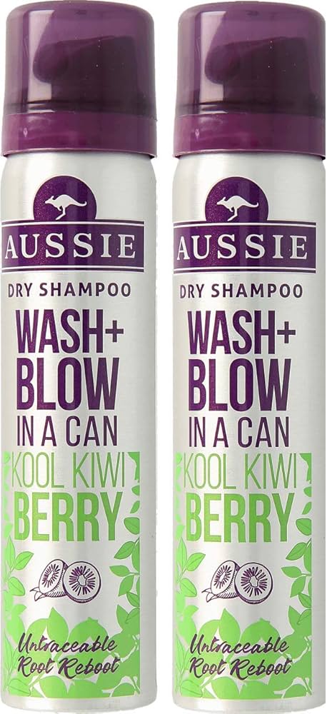 suchy szampon aussie wash blow kiwi