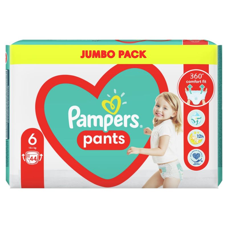 pieluszki pampers 6 44szt