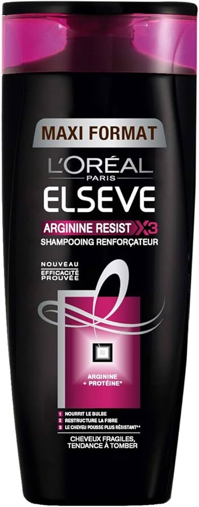 loreal paris elseve arginine resist x3 szampon wzmacniający