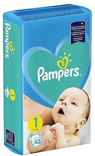 pampers new baby-dry pieluchy 1 newborn