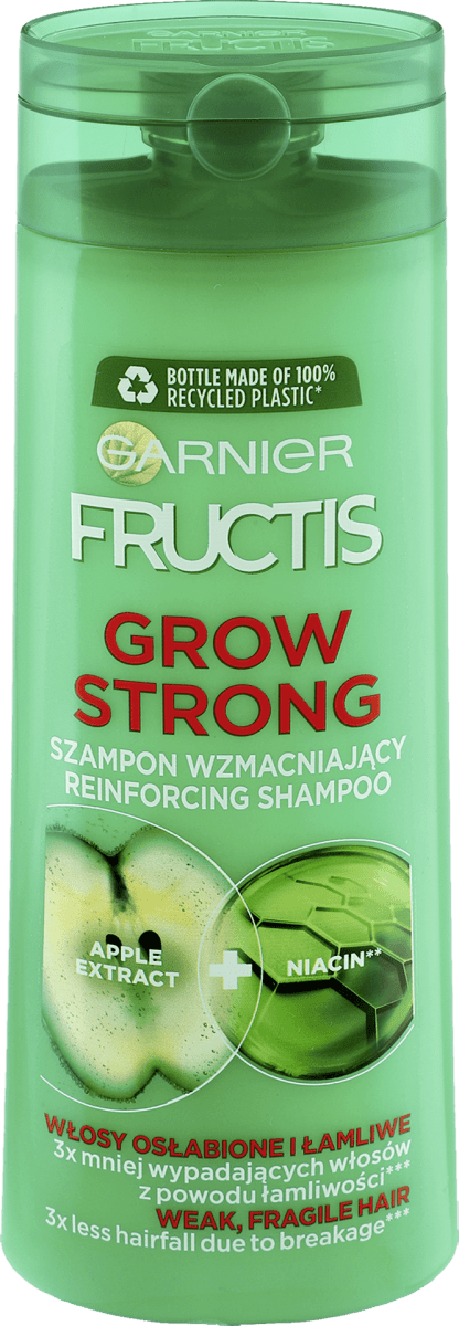 fructis grow strong szampon wzmacniający do włosów osłabionych