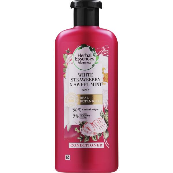 herbal essences odżywka do włosów clean white strawberry sweet mint