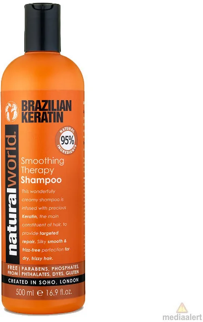 natural world brazilian keratin szampon 500ml opinie