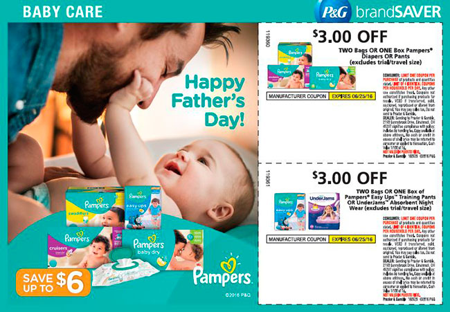 pampers vouchers 1 off