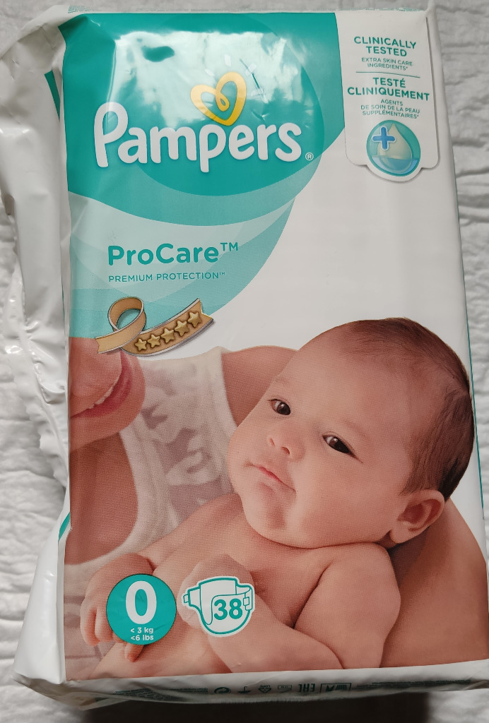 pampers procare rozmiary