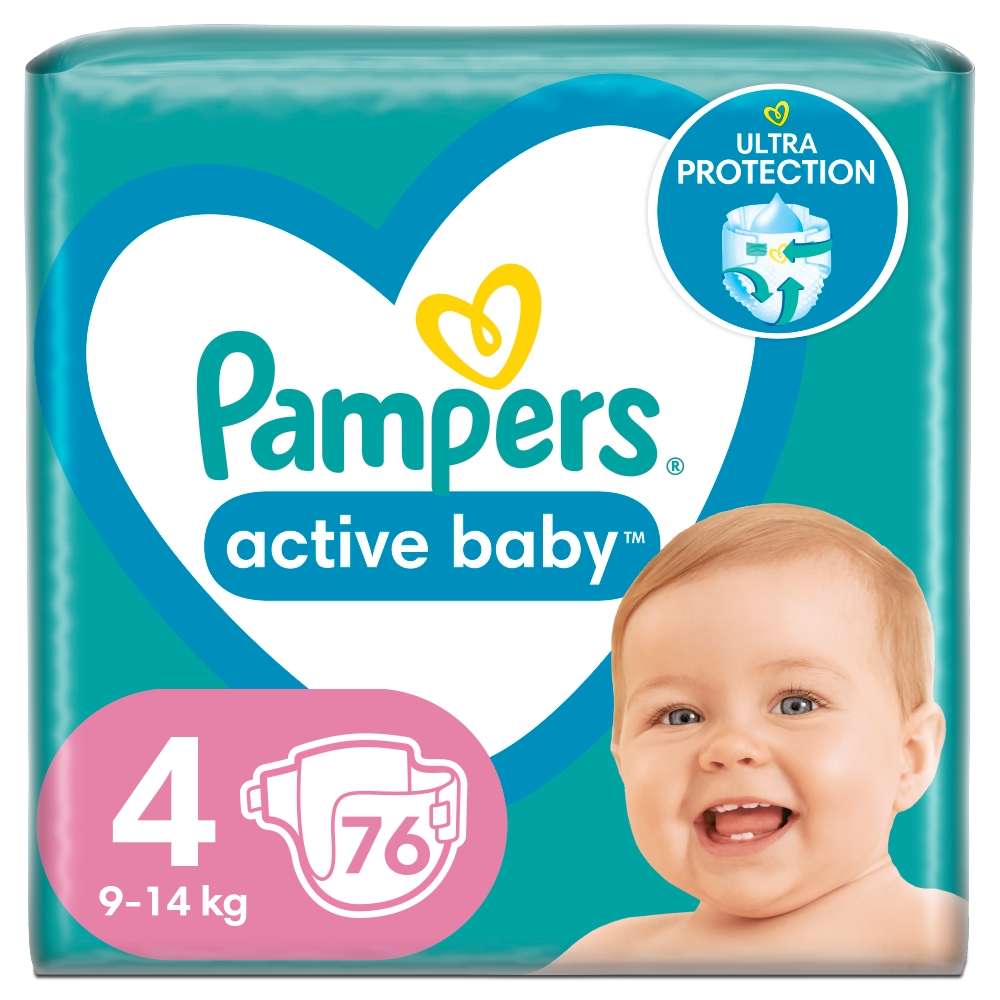 pampers activ babyn126 sztuk