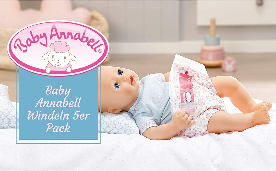 baby annabell pieluchy