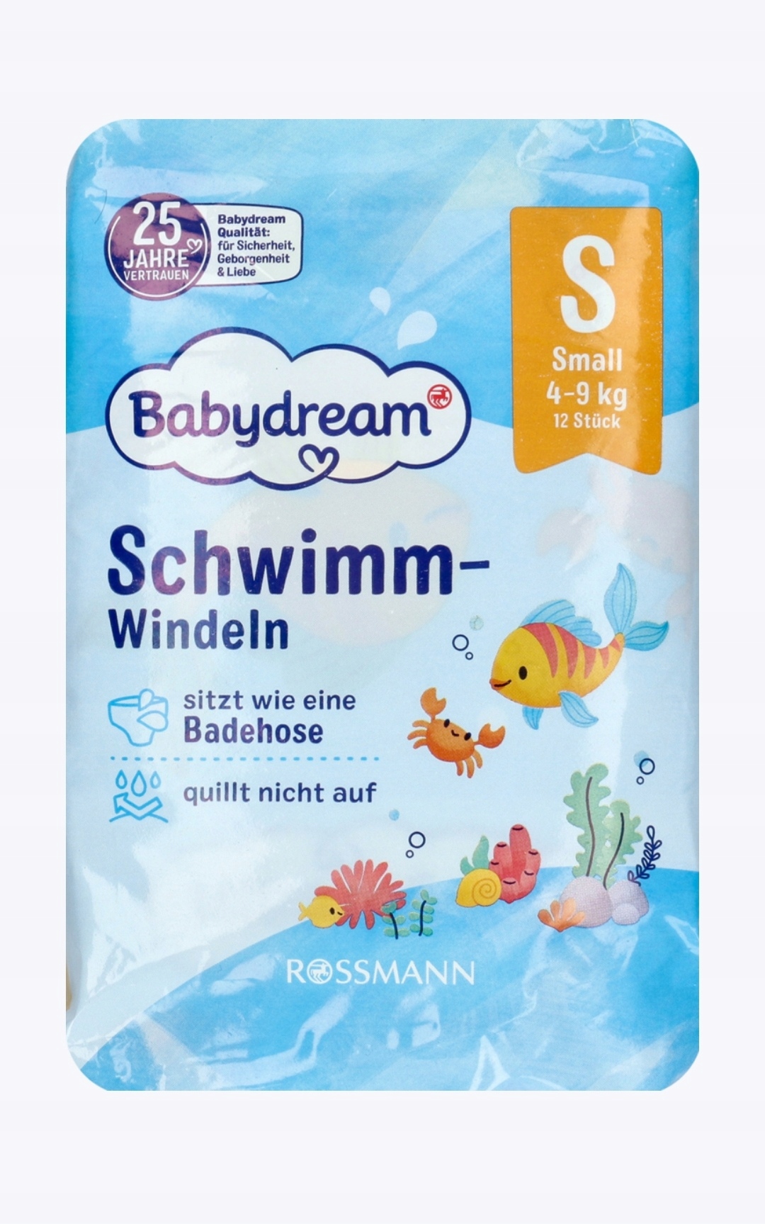 babydream pieluchy do kąpieli