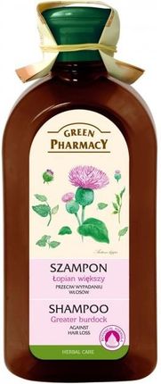 green pharmacy szampon przeciw wypadaniu łopian