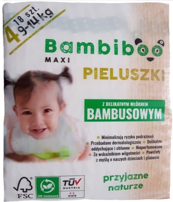 bambiboo newborn pieluchy bambusowe cena