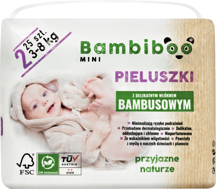 bambiboo pieluchy skład