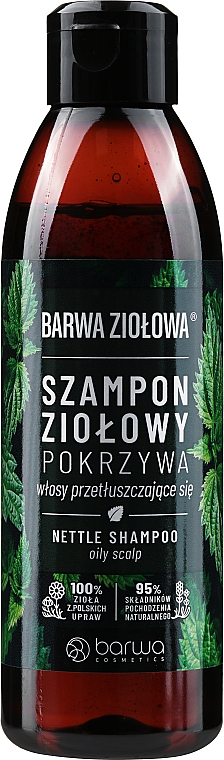 barwa szampon brzozowy do włosów bez silikonów 250