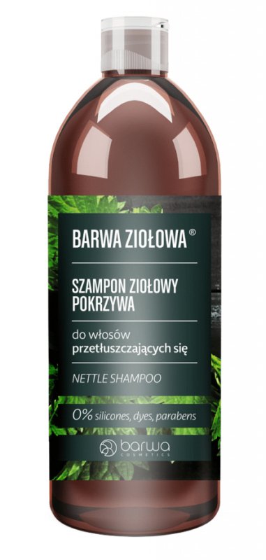 barwa szampon do włosów przetłuszczających się