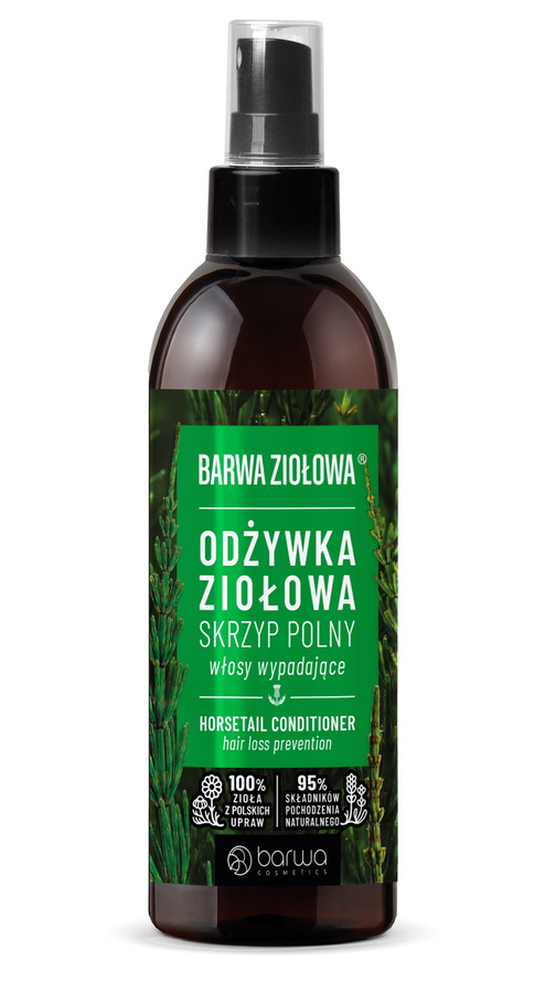 barwa ziołowa odżywka do włosów skrzyp polny