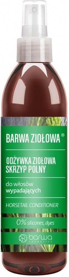 barwa ziołowa odżywka do włosów wypadających skrzyp polny