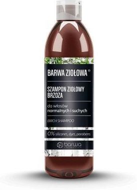 barwa ziołowa szampon brzozowy