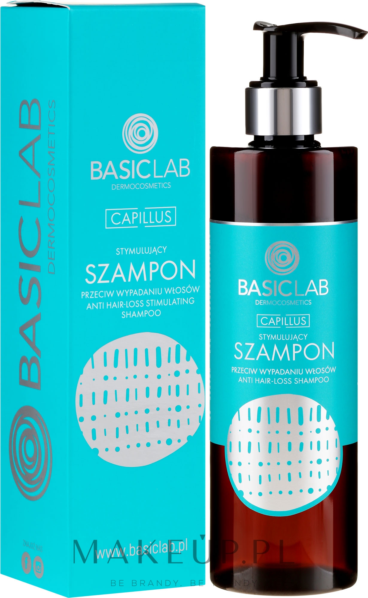 basiclab dermocosmetics capillus stymulujący szampon przeciw wypadaniu włosów